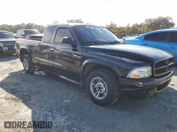 1998 Dodge Dakota SLT with VIN 1B7GL22Y1WS623757, listed as a Copart auction lot 41874295 with 0 mi miles and Salvage Title. Bid and sale history available at carsss.com. Image 4.