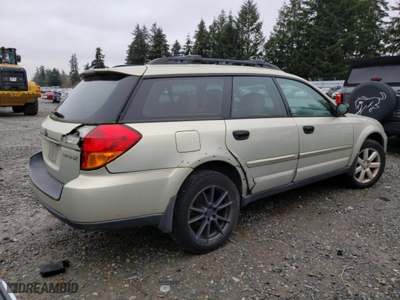 2006 Subaru Legacy Wagon Outback 2.5i with VIN 4S4BP61C967303497, listed as a Copart auction lot 86710444 with 201,856 mi miles and Clean Title. Bid and sale history available at carsss.com. Image 3.