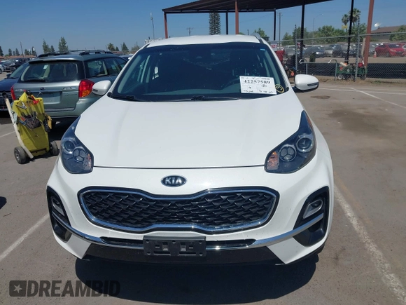 2021 Kia Sportage EX with VIN KNDPNCAC3M7886337, listed as a IAAI auction lot 42257589 with 45,216 mi miles and . Bid and sale history available at DreamBid. Image 13.