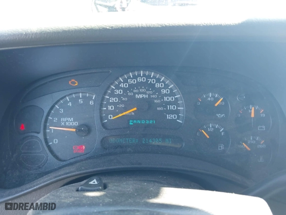 2005 Chevrolet Tahoe LT with VIN 1GNEC13T85J254296, listed as a IAAI auction lot 41676900 with 214,305 mi miles. Bid and sale history available at carsss.com. Image 7.