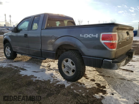 2012 Ford F-150 XL with VIN 1FTEX1EM9CFC64404, listed as a Copart auction lot 87684405 with 185,207 mi miles and Salvage Title. Bid and sale history available at carsss.com. Image 2.