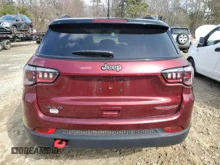 2022 Jeep Compass Trailhawk z VIN 3C4NJDDB3NT229952, wystawiony jako Copart lot #50379625 z przebiegiem 17 737 mil mil oraz Szkoda całkowita • Salvage title. Historia ofert i sprzedaży dostępna na DreamBid. Obrazek 6.