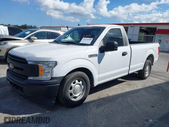 2020 Ford F-150 XL with VIN 1FTMF1CB2LKD11974, listed as a IAAI auction lot 41523698 with 123,187 mi miles and . Bid and sale history available at carsss.com. Image 18.