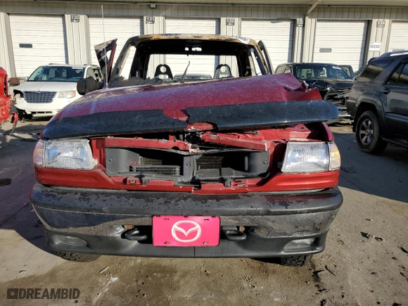 1999 Mazda B-Series 4WD Truck SE with VIN 4F4ZR17X9XTM45844, listed as a Copart auction lot 50121505 with 0 mi miles and Salvage Title. Bid and sale history available at carsss.com. Image 5.