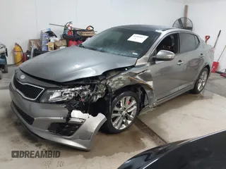 2014 Kia Optima SX Turbo with VIN 5XXGR4A61EG316334, listed as a IAAI auction lot 41684077 with 179,212 mi miles and . Bid and sale history available at DreamBid. Image 22.