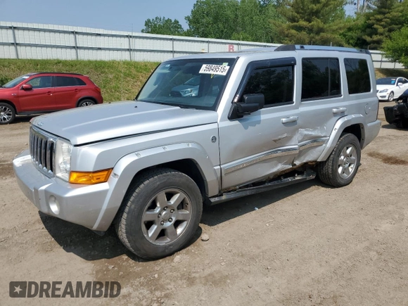 2008 Jeep Commander Limited with VIN 1J8HG58228C110889, listed as a Copart auction lot 59849515 with 164,745 mi miles and Clean title. Bid and sale history available at DreamBid. Image 1.