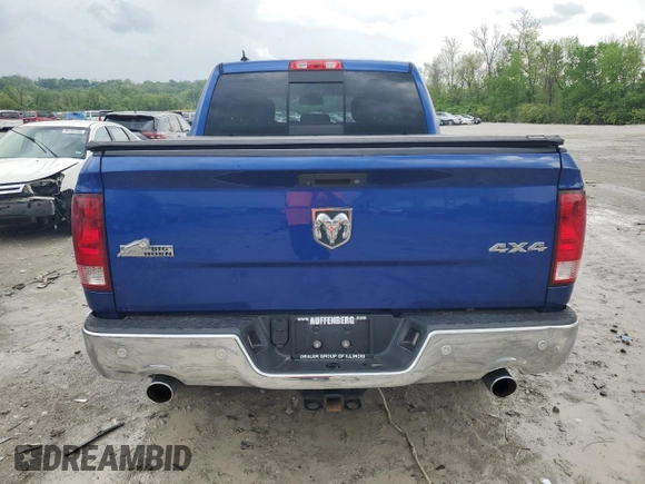 2015 Ram 1500 Big Horn с VIN 1C6RR7LT8FS504215, выставлен на аукционе Copart как лот 55219515 с пробегом 172 457 миль миль и Списание • Salvage title. История ставок и продаж доступна на DreamBid. Изображение 6.