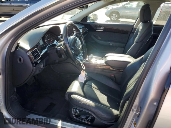 2015 Audi A8 L 4.0T with VIN WAU32AFD6FN039126, listed as a Copart auction lot 47020945 with 137,133 mi miles and Salvage Title. Bid and sale history available at carsss.com. Image 7.