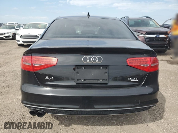2014 Audi A4 Premium с VIN WAUDFAFL7EN042745, выставлен на аукционе Copart как лот 75401134 с пробегом Не указан миль и Списание • Salvage title. История ставок и продаж доступна на DreamBid. Изображение 6.