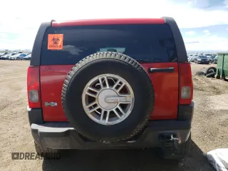 2007 Hummer H3 SUV with VIN 5GTDN13E378107824, listed as a Copart auction lot 56253784 with 172,007 mi miles and Salvage Title. Bid and sale history available at carsss.com. Image 6.