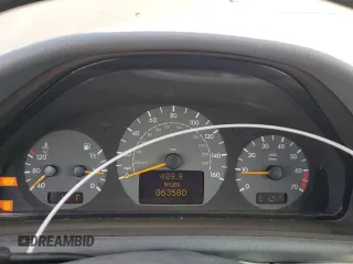 2001 Mercedes-Benz CLK 320/430 with VIN WDBLK70G41T057037, listed as a Copart auction lot 81661884 with 63,580 mi miles and Salvage Title. Bid and sale history available at DreamBid. Image 9.