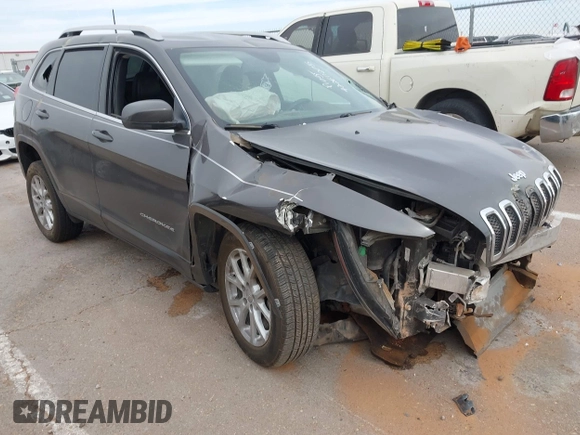 2018 Jeep Cherokee Latitude Plus with VIN 1C4PJLLX7JD524181, listed as a IAAI auction lot 42260205 with Not provided miles and . Bid and sale history available at DreamBid. Image 1.
