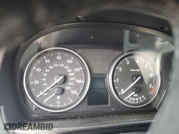 2011 BMW 3 Series 328i with VIN WBAPH7G52BNN02593, listed as a Copart auction lot 51346505 with Not provided miles and Salvage title. Bid and sale history available at DreamBid. Image 9.