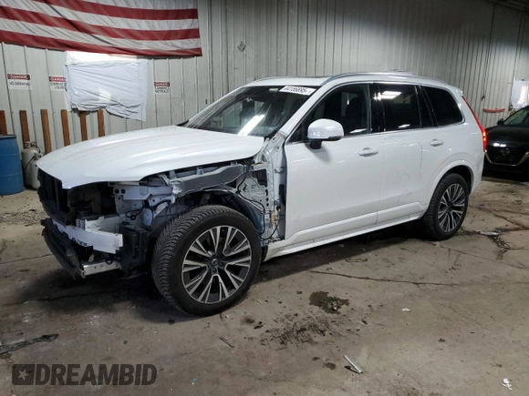 2020 Volvo XC90 Momentum with VIN YV4102PK6L1533053, listed as a Copart auction lot 44156895 with 55,790 mi miles and Non Repairable. Bid and sale history available at carsss.com. Image 1.