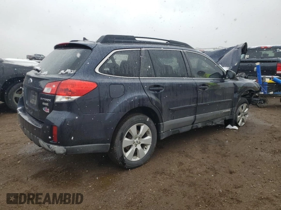 2012 Subaru Outback 2.5i Limited with VIN 4S4BRBKC1C3260598, listed as a Copart auction lot 53675775 with 292,375 mi miles and Salvage Title. Bid and sale history available at carsss.com. Image 3.