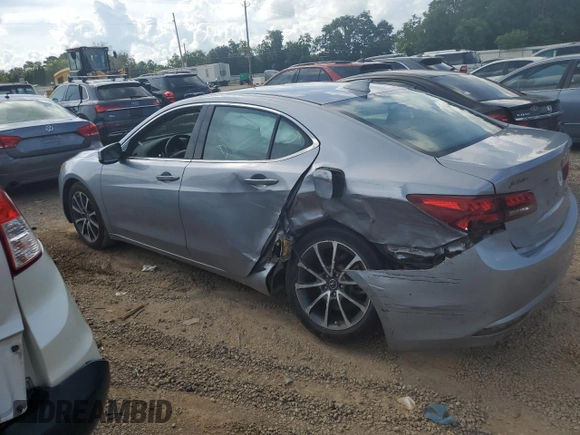 2016 Acura TLX Technology with VIN 19UUB2F56GA008801, listed as a Copart auction lot 61914884 with 109,129 mi miles and Salvage title. Bid and sale history available at DreamBid. Image 2.