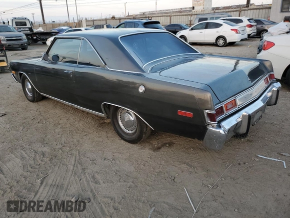 1976 Dodge Dart z VIN LH23C6G145091, wystawiony jako Copart lot #83053324 z przebiegiem 97 798 mil mil oraz Szkoda całkowita • Salvage title. Historia ofert i sprzedaży dostępna na DreamBid. Obrazek 2.