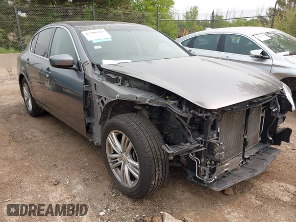 2012 Infiniti G25 x z VIN JN1DV6AR1CM731376, wystawiony jako IAAI lot #42388315 z przebiegiem 165 225 mil mil oraz . Historia ofert i sprzedaży dostępna na DreamBid. Obrazek 1.