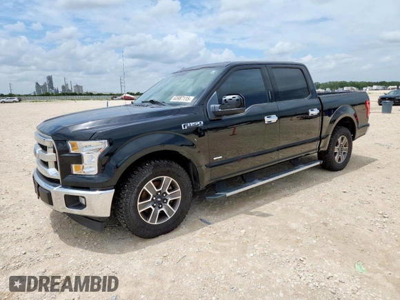 2017 Ford F-150 XL with VIN 1FTEW1CG1HKD11195, listed as a Copart auction lot 63987115 with 134,479 mi miles and Clean title. Bid and sale history available at DreamBid. Image 1.