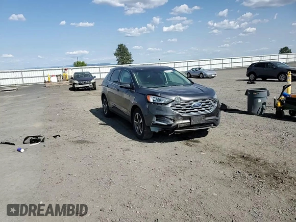2020 Ford Edge SEL with VIN 2FMPK4J97LBA79730, listed as a Copart auction lot 59992555 with 80,902 mi miles and Salvage title. Bid and sale history available at DreamBid. Image 14.