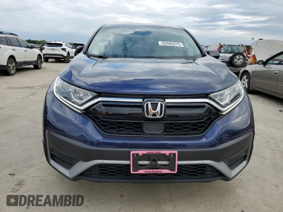 2020 Honda CR-V LX with VIN 5J6RW1H25LA001784, listed as a Copart auction lot 55465275 with 3,668 mi miles and Clean Title. Bid and sale history available at carsss.com. Image 5.