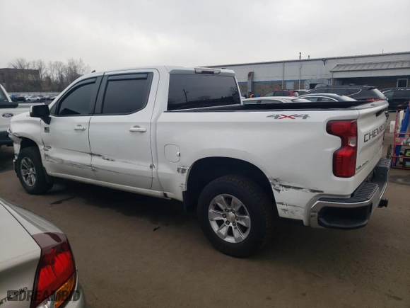 2019 Chevrolet Silverado 1500 LT with VIN 3GCPYDEK3KG124805, listed as a Copart auction lot 51585145 with 90,579 mi miles and Salvage Title. Bid and sale history available at carsss.com. Image 2.