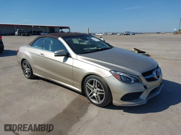 2016 Mercedes-Benz E 400 with VIN WDDKK6FF6GF327078, listed as a IAAI auction lot 41703023 with 54,442 mi miles and . Bid and sale history available at carsss.com. Image 1.