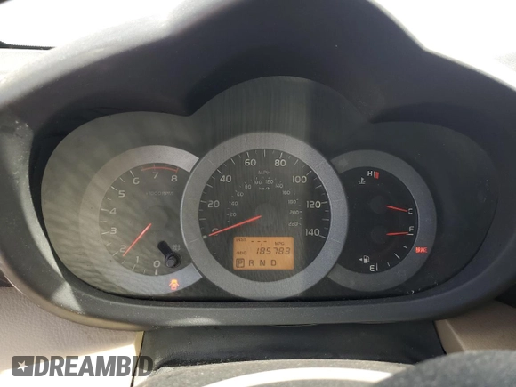 2009 Toyota RAV4 with VIN JTMZF35V995004317, listed as a Copart auction lot 52378855 with 185,783 mi miles and Salvage Title. Bid and sale history available at carsss.com. Image 9.