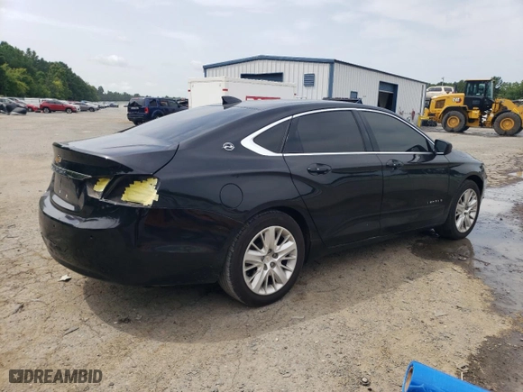 2018 Chevrolet Impala LS with VIN 2G11X5S3XJ9124233, listed as a Copart auction lot 65472374 with 123,977 mi miles and Salvage Title. Bid and sale history available at carsss.com. Image 3.