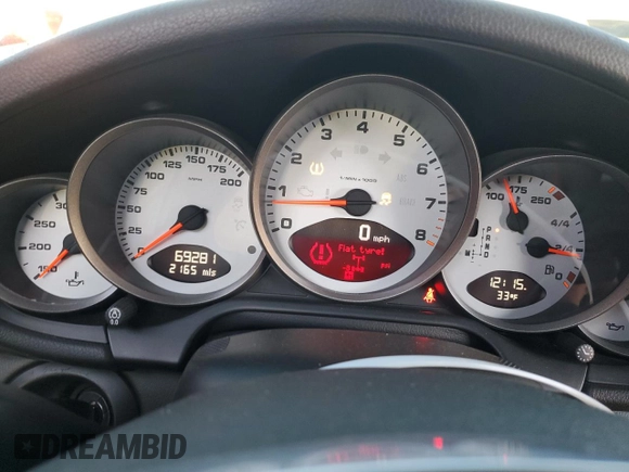 2011 Porsche 911 Carrera S with VIN WP0AB2A96BS721017, listed as a Copart auction lot 42139005 with 69,281 mi miles and Salvage Title. Bid and sale history available at DreamBid. Image 9.