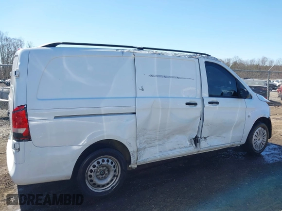 2017 Mercedes-Benz Metris Cargo with VIN WD3PG2EA9H3206977, listed as a IAAI auction lot 41828548 with 87,878 mi miles and . Bid and sale history available at carsss.com. Image 14.
