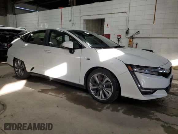 2018 Honda Clarity Touring with VIN JHMZC5F33JC015071, listed as a Copart auction lot 79485424 with 54,356 mi miles and Salvage Title. Bid and sale history available at DreamBid. Image 4.
