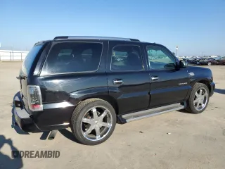 2003 Cadillac Escalade with VIN 1GYEC63T43R157689, listed as a Copart auction lot 88749145 with 138,905 mi miles and Salvage title. Bid and sale history available at DreamBid. Image 3.