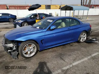 2018 BMW 4 Series 440i z VIN WBA4Z5C57JEE16627, wystawiony jako Copart lot #39118384 z przebiegiem Nie podano mil oraz . Historia ofert i sprzedaży dostępna na DreamBid. Obrazek 1.