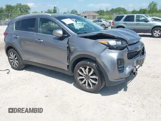 2017 Kia Sportage EX with VIN KNDPNCAC6H7091871, listed as a IAAI auction lot 42567680 with 127,409 mi miles and . Bid and sale history available at DreamBid. Image 1.