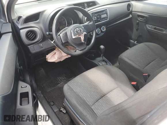 2014 Toyota Yaris L with VIN VNKJTUD37EA008192, listed as a Copart auction lot 70955594 with 129,486 mi miles and Salvage Title. Bid and sale history available at carsss.com. Image 8.