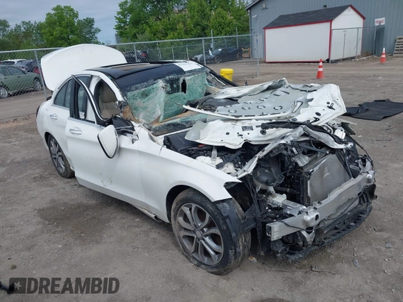 2017 Mercedes-Benz C 300 with VIN 55SWF4KB3HU206133, listed as a IAAI auction lot 42269349 with 56,221 mi miles and . Bid and sale history available at DreamBid. Image 1.