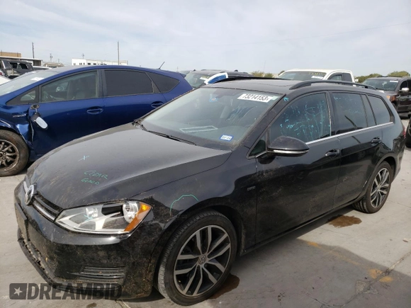 2016 Volkswagen Golf SportWagen TSI S with VIN 3VWC17AUXGM519971, listed as a Copart auction lot 73214153 with 115,228 mi miles. Bid and sale history available at carsss.com. Image 1.