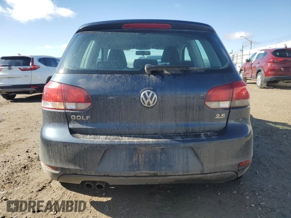 2010 Volkswagen Golf с VIN WVWAA7AJ6AW412620, выставлен на аукционе Copart как лот 54145075 с пробегом Не указан миль и Списание • Salvage title. История ставок и продаж доступна на DreamBid. Изображение 6.