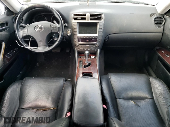 2006 Lexus IS 350 z VIN JTHBE262165010061, wystawiony jako Copart lot #54209435 z przebiegiem 217 698 mil mil oraz Szkoda całkowita • Salvage title. Historia ofert i sprzedaży dostępna na DreamBid. Obrazek 8.