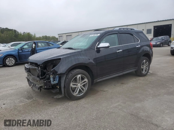 2016 Chevrolet Equinox LTZ with VIN 2GNFLGEK2G6143660, listed as a Copart auction lot 51109185 with 96,188 mi miles and Clean title. Bid and sale history available at DreamBid. Image 1.