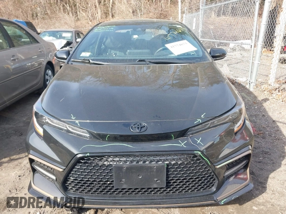 2021 Toyota Corolla SE with VIN 5YFS4MCE1MP082859, listed as a IAAI auction lot 41774673 with 34,006 mi miles. Bid and sale history available at carsss.com. Image 12.