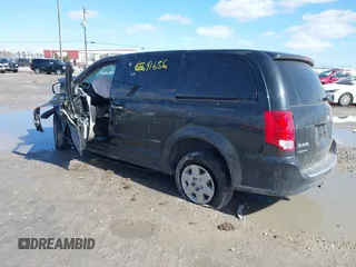 2013 Ram Cargo Van Tradesman with VIN 2C4JRGAG1DR773070, listed as a IAAI auction lot 41191656 with 1 mi miles. Bid and sale history available at carsss.com. Image 3.