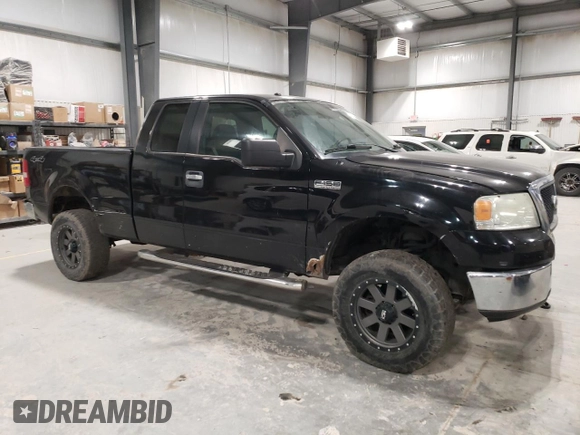 2006 Ford F-150 XLT with VIN 1FTPX14V96NB43224, listed as a Copart auction lot 86156484 with 186,728 mi miles and Clean Title. Bid and sale history available at carsss.com. Image 4.