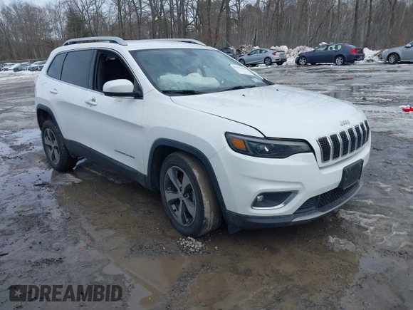 2019 Jeep Cherokee Limited with VIN 1C4PJMDX3KD441353, listed as a IAAI auction lot 41623680 with 70,104 mi miles and . Bid and sale history available at DreamBid. Image 1.