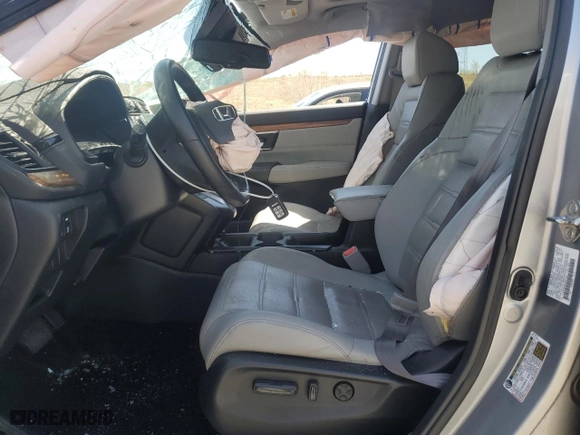 2018 Honda CR-V EX-L with VIN 7FARW2H86JE021745, listed as a Copart auction lot 52925385 with 52,934 mi miles and Salvage Title. Bid and sale history available at carsss.com. Image 7.