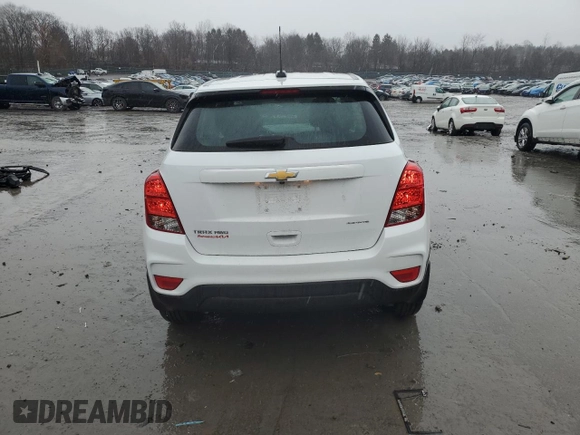 2021 Chevrolet Trax LS with VIN KL7CJNSB3MB344113, listed as a Copart auction lot 47394635 with 34,465 mi miles and Salvage Title. Bid and sale history available at carsss.com. Image 6.
