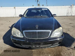 2003 Mercedes-Benz S-Class 4.3L with VIN WDBNG70JX3A325206, listed as a Copart auction lot 78759324 with 138,294 mi miles and Clean Title. Bid and sale history available at carsss.com. Image 5.