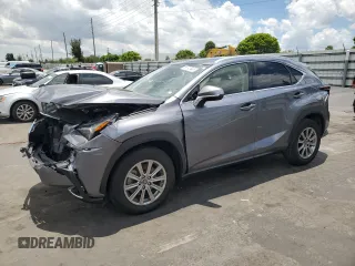 2021 Lexus NX 300 z VIN JTJDARBZ9M2179838, wystawiony jako Copart lot #56742445 z przebiegiem 49 172 mil mil oraz Szkoda całkowita • Salvage title. Historia ofert i sprzedaży dostępna na DreamBid. Obrazek 1.