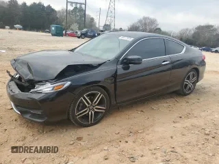 2016 Honda Accord Touring with VIN 1HGCT2B01GA005596, listed as a Copart auction lot 49117975 with 111,422 mi miles and Salvage Title. Bid and sale history available at DreamBid. Image 1.